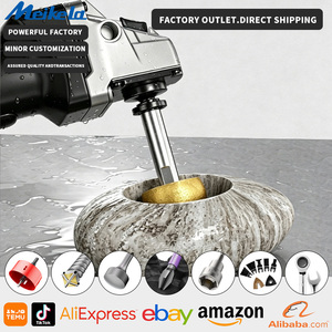 <span class=keywords><strong>Disco</strong></span> abrasivo con cabezal de desbaste de arco interior soldado, abridor de orificios en forma de hongo y cuchilla de corte inferior para herramientas de macetas Goose Eggstone - Product Image 1