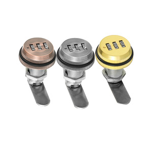 Zhan Han Combination Tongue Lock 7503 Zinc Alloy Drawer Cabinet <b>Mailbox</b> Rotary Lock With Dial Mechanism - Product Image 1