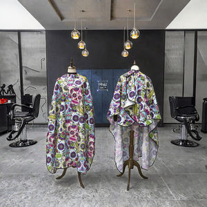 Capa de Peluquería Impermeable y Cómoda de Poliéster para Niños y Adultos, Delantal para Cortar el Cabello - Product Image 3