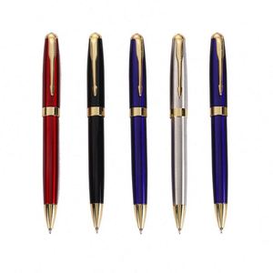 Bolígrafo de Metal con Logotipo de Lujo Parker Negro, Plateado y Rojo, Regalo para Oficina y Escuela, Regalos Promocionales Personalizados - Product Image 6