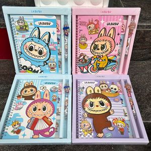 Phim hoạt hình phong cách dễ thương nhân vật A5 xoắn ốc máy tính xách tay thiết lập với bút bìa cứng Quà Tặng Tạp Chí kế hoạch trường văn phòng Nguồn cung cấp - Product Image 2