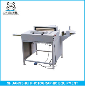 Nouvelle machine semi-automatique SHUANGSHUI pour le renforcement des dos <span class=keywords><strong>de</strong></span> livres, équipement <span class=keywords><strong>professionnel</strong></span> pour albums et livres, AC 220V 100W - Product Image 6