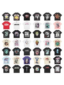 T-shirt Casual Unisex Estiva in Cotone Pettinato con Stampa Digitale Serie Hell, Traspirante, Alta Solidità del Colore, Vestibilità Ampia - Product Image 5