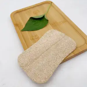 Loofa-esponja Exfoliante para baño, suministros de baño personalizados, orgánico, Natural, Biodegradable, lufa