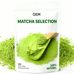 Té Orgánico Adelgazante OEM ODM, Té <span class=keywords><strong>Verde</strong></span> Matcha en Polvo, Bebidas Saborizadas, Té <span class=keywords><strong>de</strong></span> Alta Calidad para Ceremonia del Té, Certificado por la UE, Vegano, Herbal - Product Image 2
