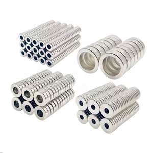 <span class=keywords><strong>Precio</strong></span> de fábrica fuerte fuerza magnética redonda N52 anillo magnético de neodimio con agujero - Product Image 6