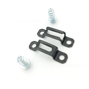 Black Steel Cabinet Connector R4915R4913 Durable <b>Hardware</b> Accessory For <b>Wardrobe</b> Shelf Support - Product Image 2