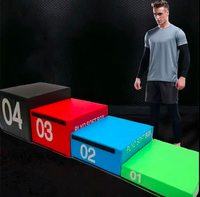 Super Septiembre: Caja de Salto Suave Tres en Uno para Entrenamiento de Fuerza y Ejercicio Físico, Equipo de Gimnasio y Fitness
