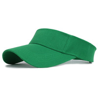 Vente en gros blanc uni équitation sport sauvage vide haut casquette hommes unisexe pare-soleil chapeau