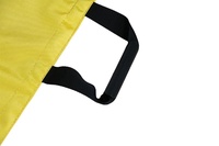 Brancard souple pliable en tissu Oxford jaune pour le transport de patients en urgence