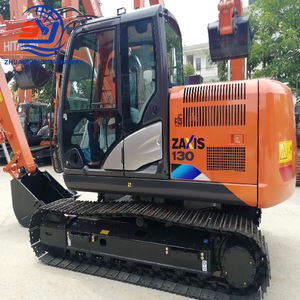 Excavatrice d'occasion à bas prix pour l'exportation, excavatrice sur chenilles HItachi ZX130 ZX130-5A, 13 TONNES, excavatrice moyenne HItachi ZX130 à vendre - Product Image 1