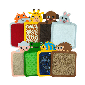 2025 artículos de esquina calmantes para el autismo de calidad superior, planes de lección, juguetes, 8 alfombrillas de juego sensoriales, almohadillas táctiles texturizadas, Juguetes - Product Image 4