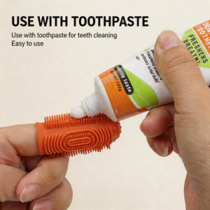 Cepillo de Dientes para Mascotas, de Silicona Suave, para Perros y Gatos, Cuidado Dental, Limpieza Bucal, Herramienta de Masaje - Product Image 3