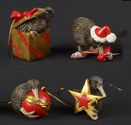 Polyrésine <span class=keywords><strong>renard</strong></span> ornement de noël pour la décoration accrochante d'arbre - Product Image 4