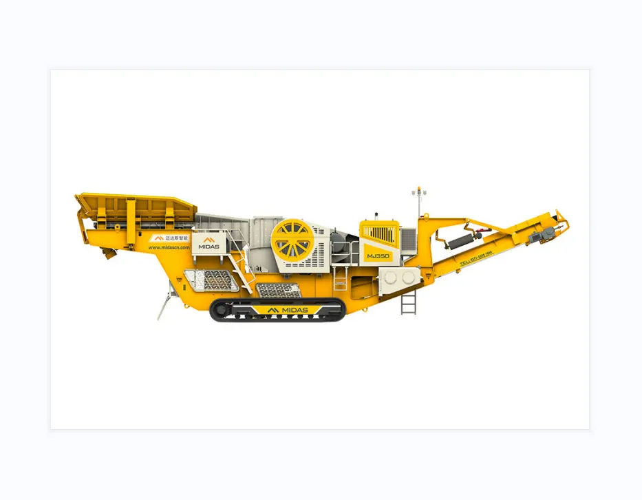 Crawler Type Mobile Crushing And Screening Equipment 2023 New Fashion Full Service Rock Mining Quarry Stone Machinery