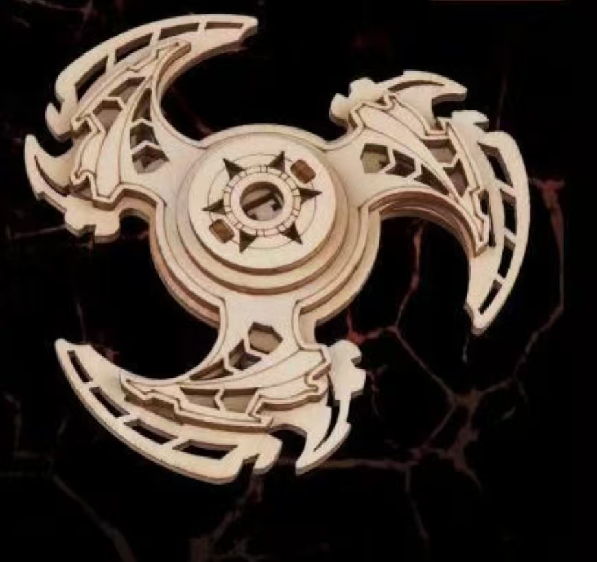 Shuriken de madera