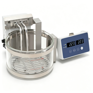 IKEME Baño de Agua y Aceite con Calefacción Digital 240 ° Equipo de Laboratorio para Destilación y Cristalización de Proteínas con Reacción Enzimática y Agitador Magnético - Product Image 1