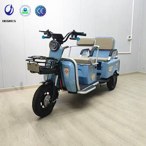 Tricycle électrique de fret avec générateur de charge pour adultes, tricycle électrique à 3 roues pour passagers adultes, vélo cargo électrique - Product Image 5