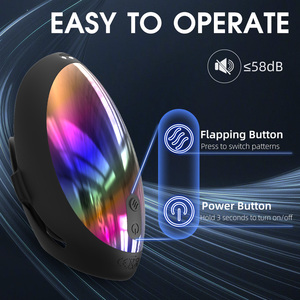 Pénis de galvanoplastie étanche portable pour homme Entraîneur vibrant et giflant Retard Réduction de la sensibilité <span class=keywords><strong>Sex</strong></span> Toys pour homme - Product Image 4