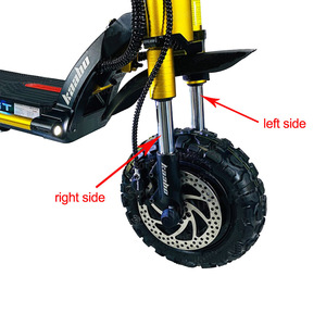 Soporte de Tubo de Suspensión Hidráulica para Horquilla Delantera Forjada para Patinete Eléctrico <span class=keywords><strong>Kaabo</strong></span> <span class=keywords><strong>Wolf</strong></span> Warrior II <span class=keywords><strong>King</strong></span> <span class=keywords><strong>GT</strong></span> <span class=keywords><strong>Pro</strong></span> Plus, Pieza Original - Product Image 6