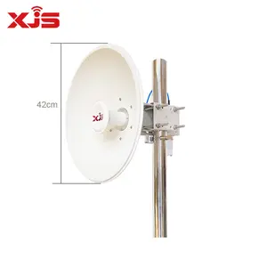 Ubbnt rocket m5 mmosa radio c5c, antena parabola mimo 5ghz directional