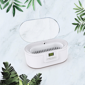 Mini Machine Portable nettoyeur de bijoux à ultrasons, nettoyeur d'anneaux professionnel pour lunettes à ultrasons - Product Image 4
