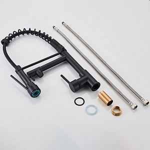 Nouvelle <span class=keywords><strong>rallonge</strong></span> de <span class=keywords><strong>robinet</strong></span> universelle rotative noircie, extension pivotante à ressort, pulvérisateur extractible, <span class=keywords><strong>robinet</strong></span> de cuisine, évier, noyau de valve en céramique - Product Image 6