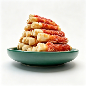 Bâtonnets Nutritionnels Naturels Sans Céréales Riches en Calcium pour le Soutien Osseux, au Poulet et au <span class=keywords><strong>Canard</strong></span> Enrobés <span class=keywords><strong>de</strong></span> Lait, Alimentation et Friandises pour Chiens, Vente en Gros - Product Image 3