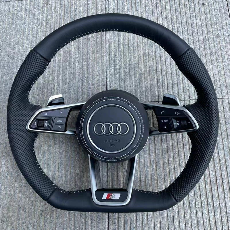 steering wheel assembly pure leather
