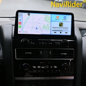 ระบบ Auto Carplay สำหรับรถยนต์นิสสัน พาโทรล Y61 Y62 อินฟินิตี้ QX80 QX56 อาร์มาดา ปี 2010-2020 พร้อมระบบนำทาง GPS หน้าจอ 12.3 นิ้ว ระบบแอนดรอยด์ 15 เครื่องเล่นวิทยุในรถยนต์มัลติมีเดีย - Product Image 1