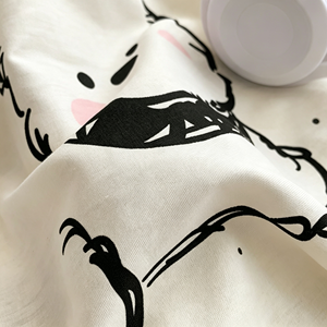 Juego de Ropa de Cama de Algodón 100% para Toda Temporada, con Estampado de Osos de Dibujos Animados, Funda de Edredón Cómoda para <span class=keywords><strong>el</strong></span> Hogar y <span class=keywords><strong>el</strong></span> Dormitorio - Product Image 2