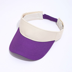 Mùa hè nối Sun hat Tennis chạy thể thao Mũ Chống Nắng Cotton Visor hat - Product Image 3