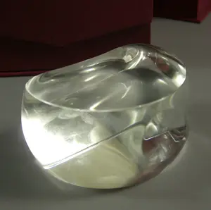 Paperweight Blank Paperweights Blank Crystal Apple Optical Paperweight MH-F0509