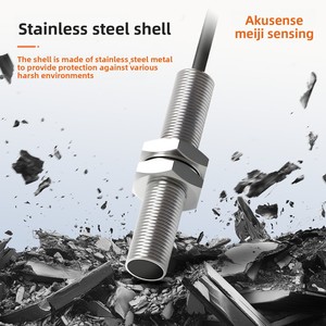 Akusense TDF18-05HO Mô Hình/M30 Threaded Hình Trụ DC <span class=keywords><strong>2</strong></span>-Dây Cảm Biến Khoảng Cách Kim Loại Cảm Biến 1-4Mm Phạm Vi NPN PnP 5V - Product Image 5