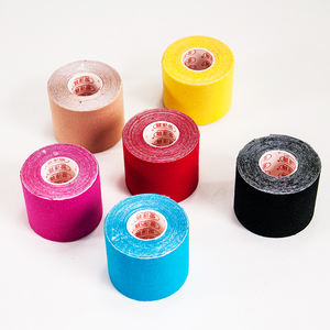 Cinta médica <span class=keywords><strong>de</strong></span> kinesiología muscular adhesiva OEM, <span class=keywords><strong>para</strong></span> aliviar el <span class=keywords><strong>dolor</strong></span> <span class=keywords><strong>de</strong></span> espalda, hombros y cuello, hecho en China - Product Image 1