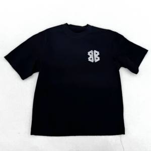 Incantevole Nuovo Commercio All'ingrosso 300G Puro Cotone O-Collo dei Peso Massimi Hip Hop Boxy Fit Maglietta da <span class=keywords><strong>Uomo</strong></span> Short Lasty - Product Image 1