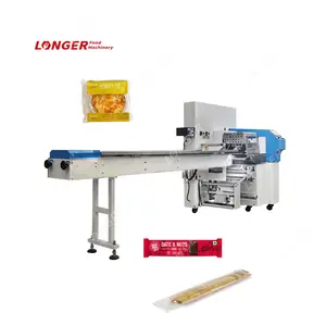 Fully Automatic High Speed Pillow Type Flow Form Packing Horizontal Cheese Wrapping Machine