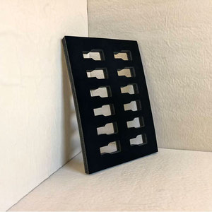 Planche en mousse EPE noire Tiger Shield, épaisseur 8-10 mm, plateau pour bouteilles, taille personnalisée, matériau de rembourrage protecteur - Product Image 2