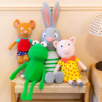 Happy Percy Pip Peluches en polyester avec rembourrage en coton PP - En stock, Vente en gros, Cadeau créatif, Jouet pour machine à griffes