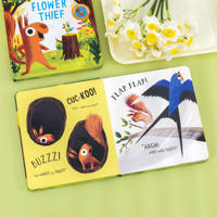 Services d'impression à la demande personnalisés, impression de livres pour enfants en carton rigide avec logo, impression offset