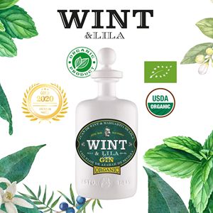 Made In Spain WINT&LILA London Dry Organic Gin Certified Organic Beverage Liquor <b>Spirit</b> 700ml - Product Image 1