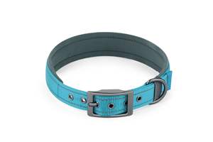 Kerah anjing & tali kekang nilon Solid antilembap, elegan, dapat diatur, gaya fesyen tahan lama untuk anjing kecil sepanjang musim - Product Image 3