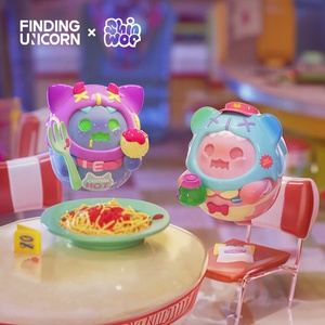 ShinWoo Night Restaurant Series Ornements décoratifs faits à <span class=keywords><strong>la</strong></span> main Mignon PVC Boîte aveugle Cadeaux pour décor <span class=keywords><strong>de</strong></span> salle à manger <span class=keywords><strong>de</strong></span> <span class=keywords><strong>nuit</strong></span> - Product Image 2