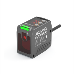 Sensor Láser TOF Akusense ELT-M10BV con Salida Analógica, IP67, Posicionamiento Fotoeléctrico por Tiempo de Vuelo, 0.5ms - Product Image 1