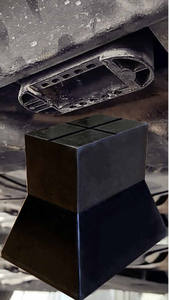 Bloc en caoutchouc LQ1013014 pour élévateurs à ciseaux et bloc de surélévation pour élévateur de <span class=keywords><strong>voiture</strong></span> portable - Product Image 3