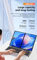 Nouvelle tablette tactile double écran IPS 14"+14" Intel N150 Windows 11 512 Go SSD DDR4 Résolution 1920x1200 Double écran pour le bureau