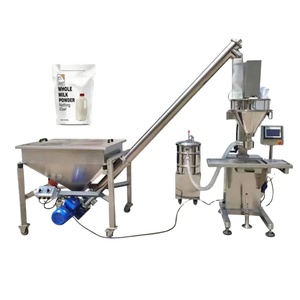 Semi-Automatic Electric Filling <b>Machine</b> for Chocolate <b>Coffee</b> Milk Powder for Jars Pouches Bottles - Product Image 1