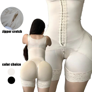 Faja Colombiana Reductora y Moldeadora con Busto Abierto, Levantamiento de Glúteos Postoperatorio BBL Etapa 2/3, Compresión Debajo del <span class=keywords><strong>Pecho</strong></span> con Cierre en la Entrepierna - Product Image 1