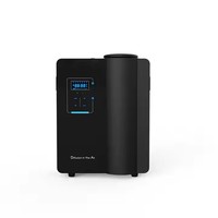Diffuseur d'aromathérapie électrique sans eau en métal 500 ml, installation sur table, pour maison et hôtel, prise UK, contrôlé par application, garantie 1 an, essentiel