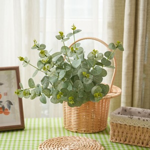 CallaFloral Eucalipto, Flor Artificial, Planta Verde, Decoración de Boda, Estilo INS, Transfronterizo - Product Image 2